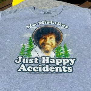 Bob Ross T-shirt Short sleeves